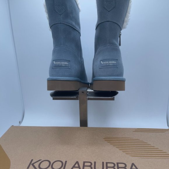 Koolaburra by UGG® | Powder Blue Aribel Short Suede Boot - Women's NWT F… - Picture 4 of 7